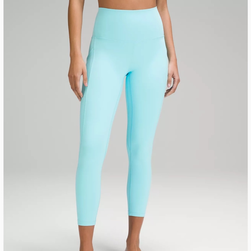 Lululemon Ice Blue Align High-Rise Pant with Pockets 25"
